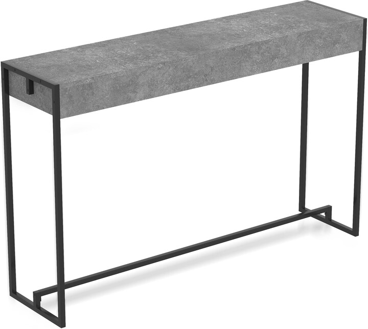 Safdie & Co. Cement Finish Console Tables for Entryway ShopStyle