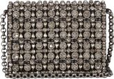 Thumbnail for your product : Dolce & Gabbana Crystal-Embellished Ginevra Shoulder Bag-Black