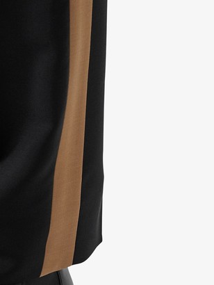 Burberry Tri-tone Mohair Wool Tailored Trousers