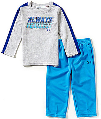 Under Armour Baby Boys 12-24 Months Always Fearless Tee & Mesh Pants Set