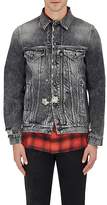 Thumbnail for your product : R 13 Men's Trucker Distressed Denim Jacket