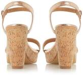 Thumbnail for your product : Head Over Heels INDYA - Two Part Cork Effect Platform Sandal