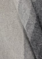 Thumbnail for your product : Eileen Fisher Grey Asymmetric Alpaca Poncho