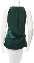 Thumbnail for your product : Brunello Cucinelli Scoop Neck Sleeveless Top