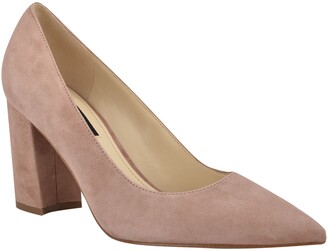 nine west pink heels