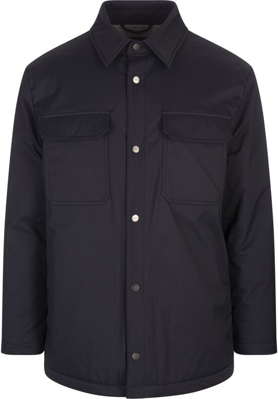 Kiton Buttoned Padded Jacket