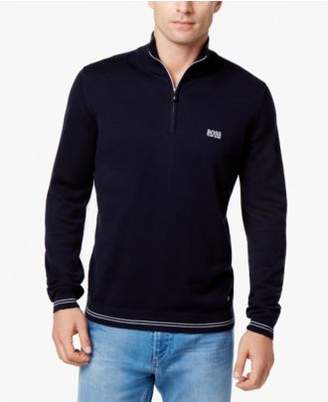 HUGO BOSS Men's Quarter-Zip Sweater