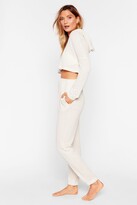 Thumbnail for your product : Nasty Gal Womens Striped High Waisted Joggers - Beige - 10