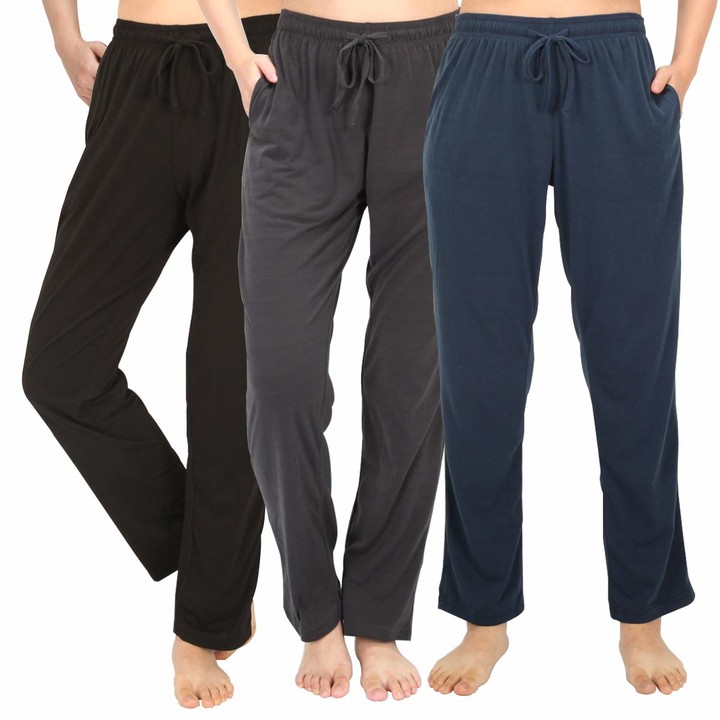 WEWINK PLUS Pajama Pants for Women Cotton Lounge Bottoms Soft Casual Sleep PJ 