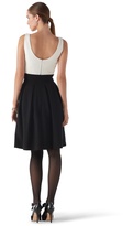 Thumbnail for your product : White House Black Market Beaded Colorblock Fit & Flare Dress