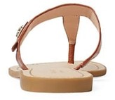 Thumbnail for your product : Kate Spade Cyprus Lizard-Embossed Leather Thong Sandals