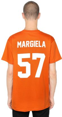 Les (Art)ists Margiela Printed Cotton Jersey T-Shirt