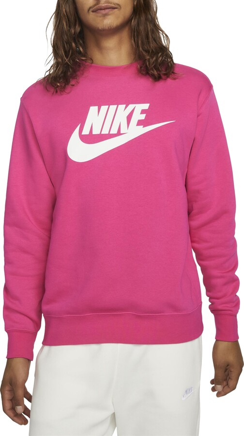 delincuencia Banquete derrota Nike Men's Pink Sweatshirts & Hoodies | ShopStyle