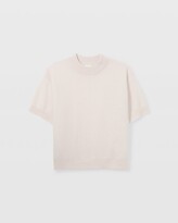 Thumbnail for your product : Club Monaco Short Sleeve Boiled Cashmere Sweater