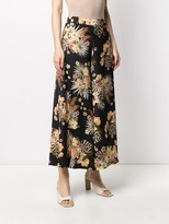 Thumbnail for your product : Liu Jo Floral Print Wide Trousers