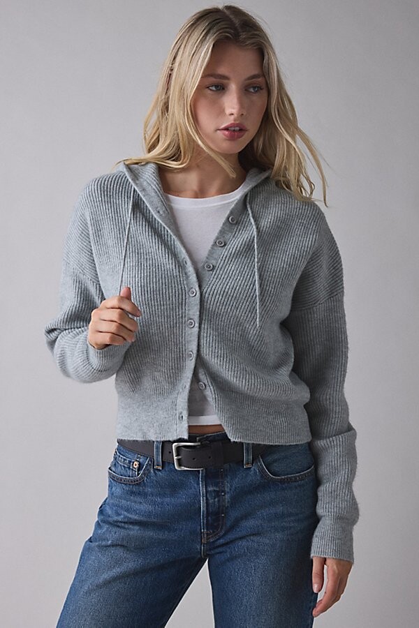 Urban Outfitters Whitney Open-Knit Shrug Sweater ShopStyle Cardigans