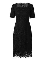 Thumbnail for your product : Dolce & Gabbana Square-neck macramé lace dress