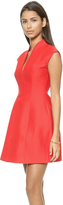 Thumbnail for your product : Halston Cap Sleeve Structure Dress