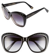 Thumbnail for your product : Oscar de la Renta Women's 54Mm Cat Eye Sunglasses - Black