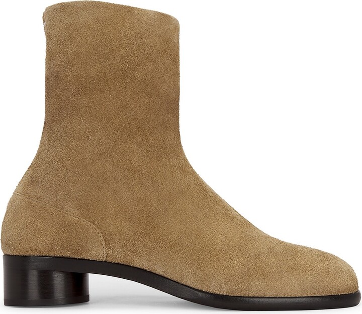 Maison Margiela Tabi Ankle Boots H30 in Beige