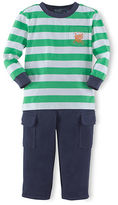 Thumbnail for your product : Ralph Lauren CHILDRENSWEAR Baby Boys Cotton Shirt & Pants Set