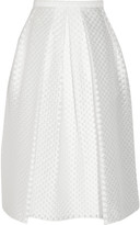 Thumbnail for your product : Burberry Polka-dot fil coupé skirt
