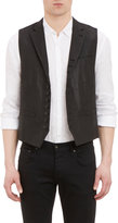 Thumbnail for your product : John Varvatos Stiff Linen Vest