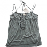 Thumbnail for your product : Stella Forest Khaki Viscose Top