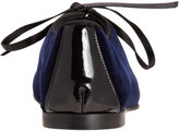 Thumbnail for your product : Giuseppe Zanotti Velvet Cap Toe Oxford
