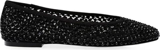 Steve Madden Marli Embellished Pointed Toe Ballet Flats