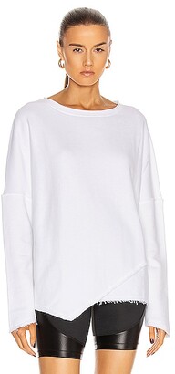 ALALA Exhale Sweatshirt in White
