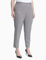 calvin klein plus size pant suits