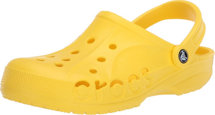 yellow crocs shoes
