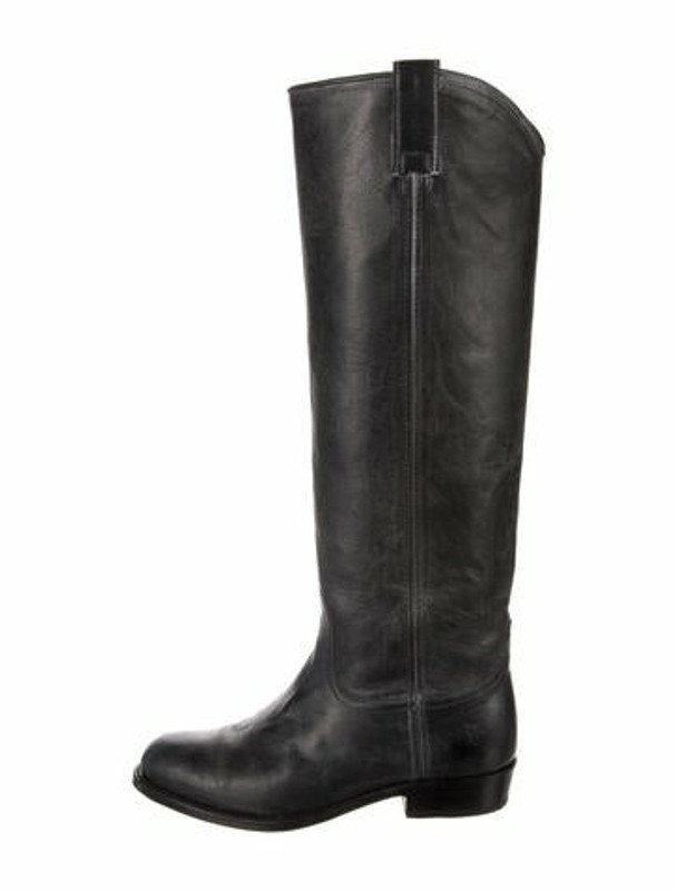 frye black riding boots