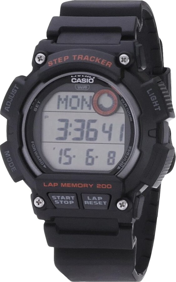 Casio WS-2100H-1AVCF Men's Step Tracker Digital Watch - ShopStyle