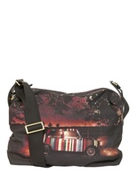 Thumbnail for your product : Paul Smith Mini Print Canvas Pc Holder Bag