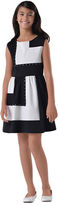 Thumbnail for your product : Us Angels Girls 7-16 Ponte Knit Color-Block Dress