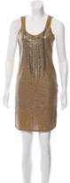 Thumbnail for your product : MICHAEL Michael Kors Embellished Mini Dress Brown Embellished Mini Dress