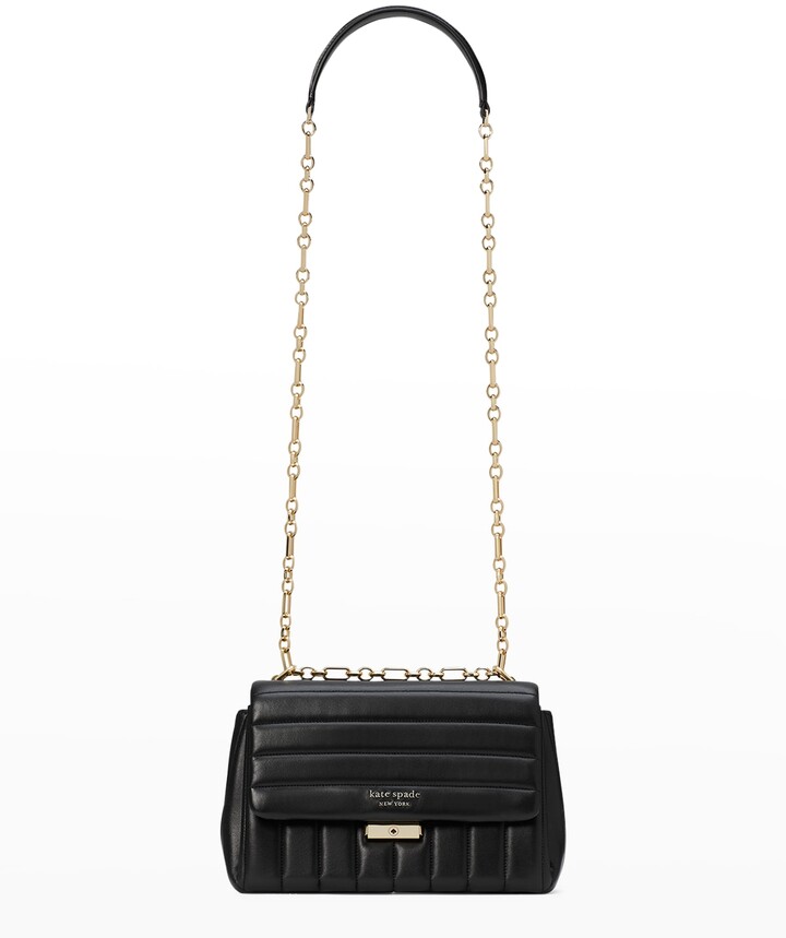 kate spade black purse with chain