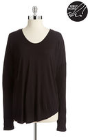 Thumbnail for your product : Lord & Taylor Petite V Neck Dolman Top
