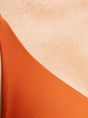 JADE SWIM Micro Links Racer-back Swimsuit - Womens - Orange