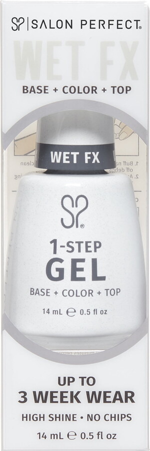 Salon Perfect Wet FX One Step Gel Nail Polish, 0.5 fl oz