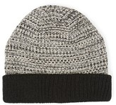 Thumbnail for your product : Topman Men's Marled Knit Beanie - Black