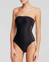Thumbnail for your product : Pilyq Strapless One Piece Swimsuit