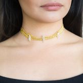 Thumbnail for your product : Ettika Chain And Crystal Choker