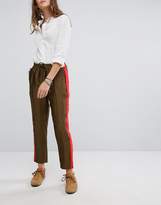Thumbnail for your product : Maison Scotch Tailored Sweatpants With Contrast Side Panel
