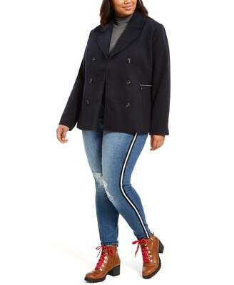 juniors plus size coats