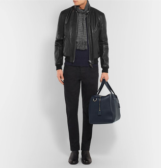 Tom Ford Grained-Leather Holdall
