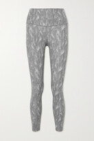 Thumbnail for your product : Varley Let's Move Printed Recycled Stretch Leggings