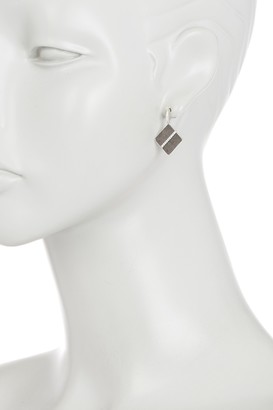 Freida Rothman Contemporary Deco CZ Drop Earrings